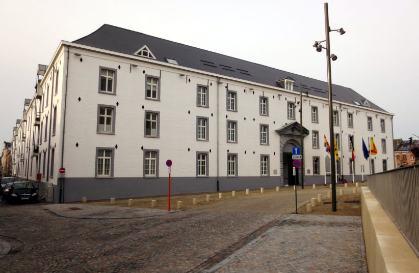 The Kazerne Dossin Holocaust memorial museum in Belgium. (photo credit: TIJL VEREENOOGHE/FLICKR)