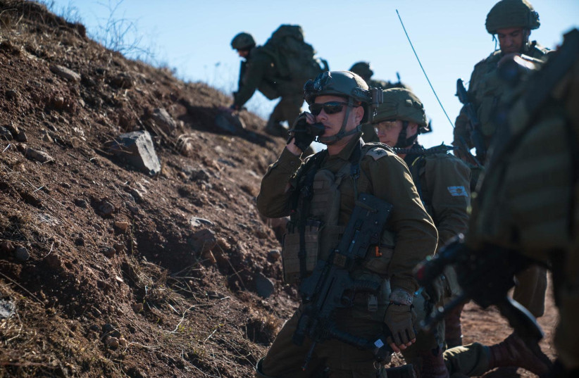 IDF Northern Command widescale drill, December 17, 2019 (credit: IDF SPOKESPERSON'S UNIT)
