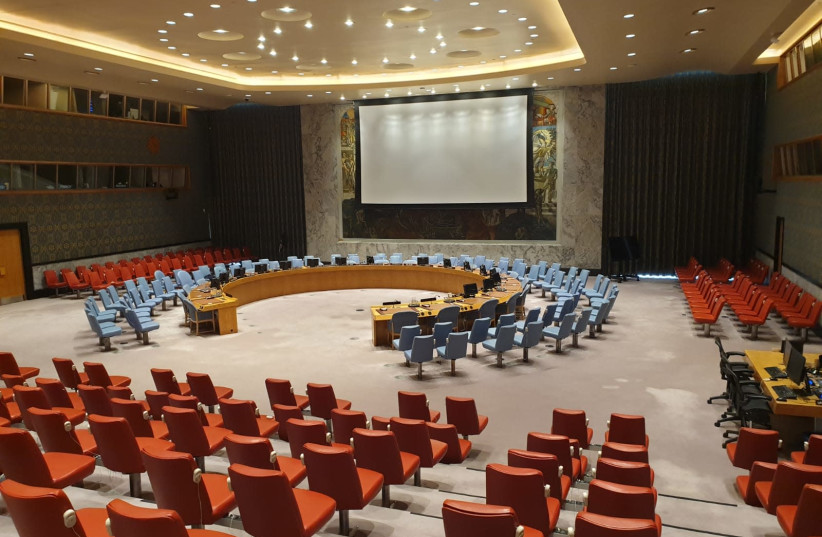 The UN Security Council (photo credit: TAMAR BEERI)