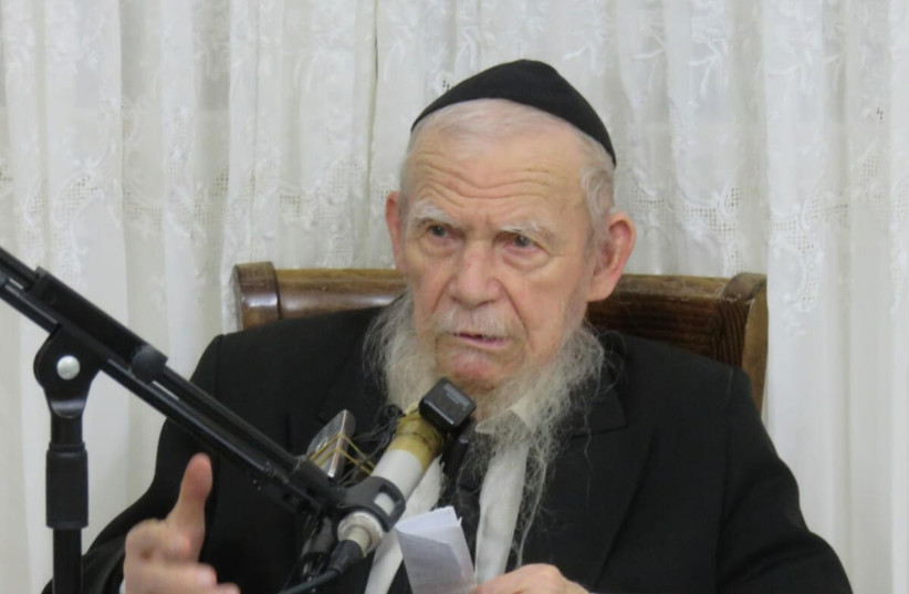 Rabbi Gershon Edelstein  (credit: COURTESY OF OFFICE OF RABBI GERSHON EDELSTEIN)