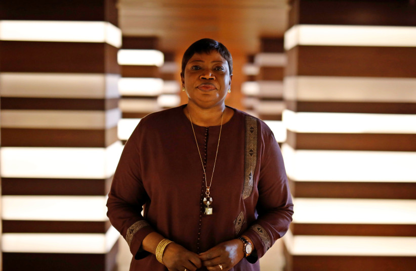 Fatou Bensouda, Prosecutor of the International Criminal Court (ICC) poses for pictures at The Hague, Netherlands October 26, 2016 (photo credit: MICHAEL KOOREN / REUTERS)