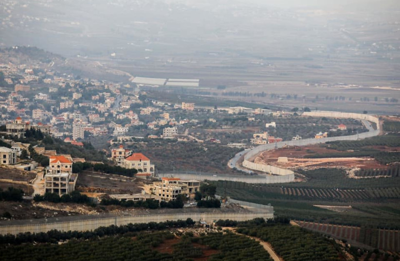 Israel-Lebanon border (credit: MARC ISRAEL SELLEM/THE JERUSALEM POST)