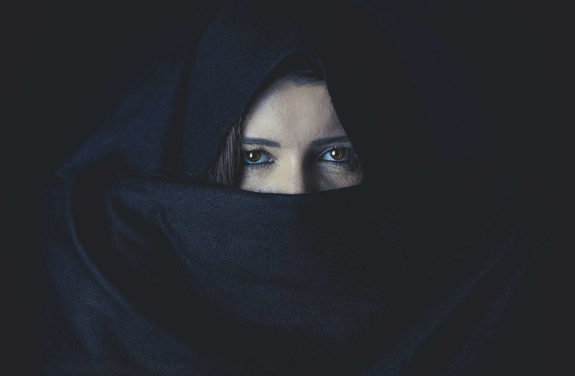 Girl wearing a hijab, illustrative (credit: PXFUEL)