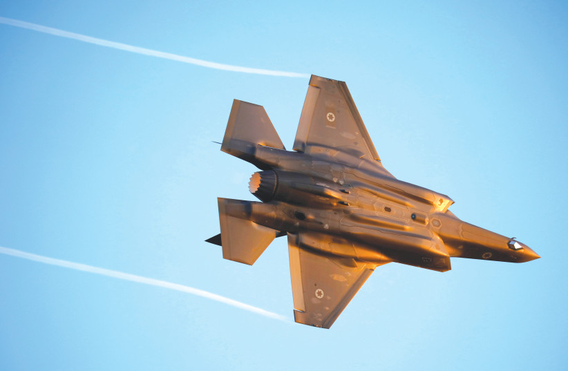 ISRAEL HAS to examine carefully how much the US wants to sell the F35 to the UAE.  (credit: AMIR COHEN/REUTERS)