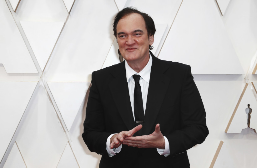Quentin Tarantino poses on the red carpet during the Oscars arrivals at the 92nd Academy Awards in Hollywood, Los Angeles, California, U.S., February 9, 2020 (credit: REUTERS/ERIC GAILLARD)