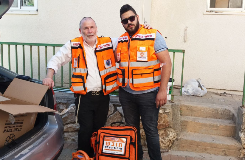 EMTs Save Life of Arab Boy With Chronic Heart Condition (photo credit: UNITED HATZALAH‏)