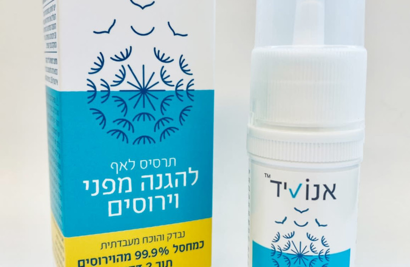 Made-in-Israel anti-viral nasal spray found effective against COVID