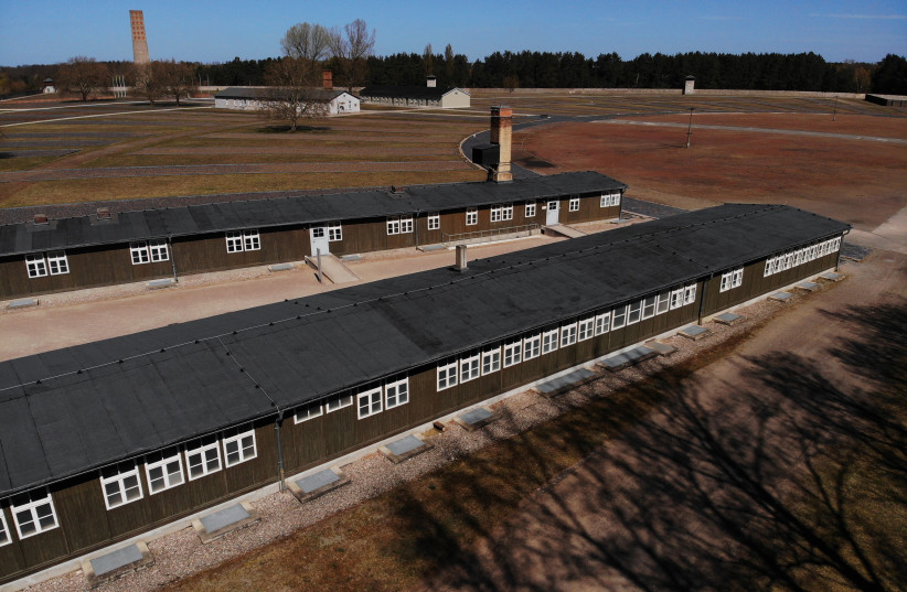  An empty square is seen at the former Nazi concentration camp in Sachsenhausen on the 75th anniversary of its liberation by Soviet and U.S. troops, during the spread of the coronavirus disease (COVID-19) near Berlin, Germany, April 17, 2020.  (credit: REUTERS/HANNIBAL HANSCHKE)