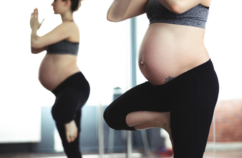  Don’t give up on fitness. Remember to emphasize exercise during your pregnancy. (photo credit: PIXABAY)