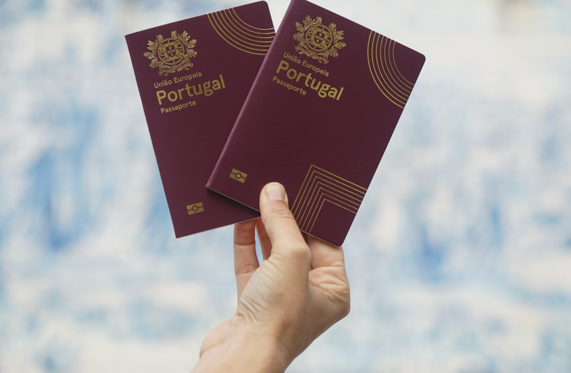  A PORTUGUESE passport conveys all the benefits of a standard EU passport. (credit: KARIN ASIA)