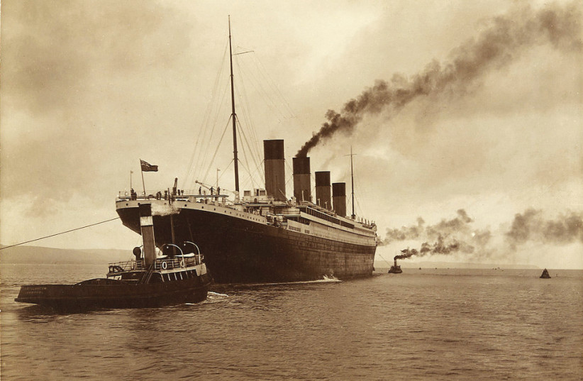  THE ‘TITANIC,’ 1912, prior to the calamity. (credit: PICRYL)