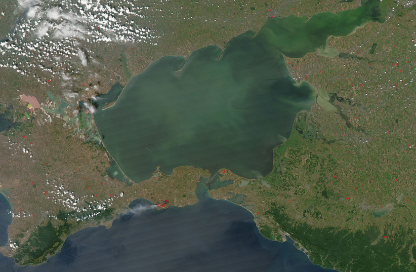  The Sea of Azov (Illustrative). (credit: Wikimedia Commons)