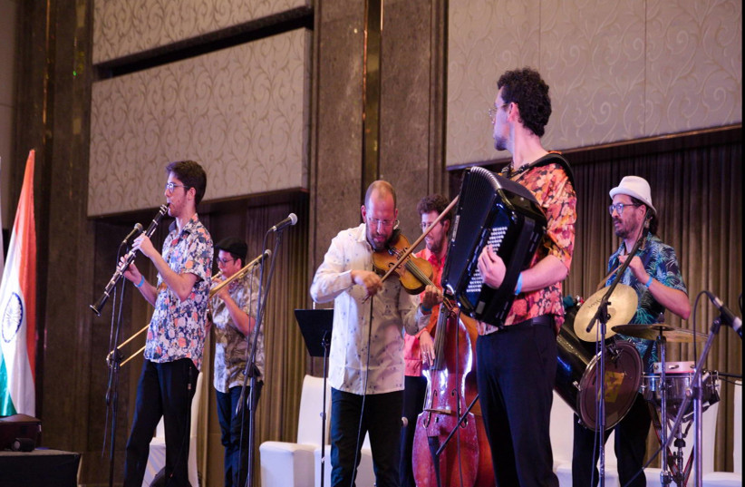  Israel Klezmer Orchestra (credit: Israeli Embassy in India)