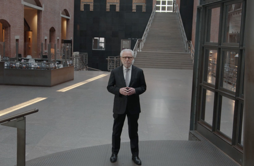 CNN anchor Wolf Blitzer tours the US Holocaust Memorial Museum in Washington, DC, for a special airing on the network, Aug. 26, 2022. (credit: COURTESY OF CNN)