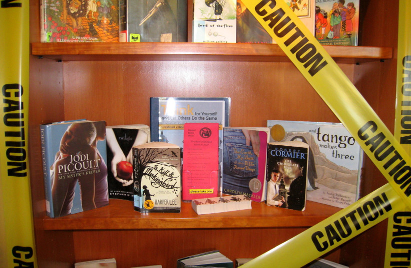  San José Public Library Banned Books Week (photo credit: FLICKR)
