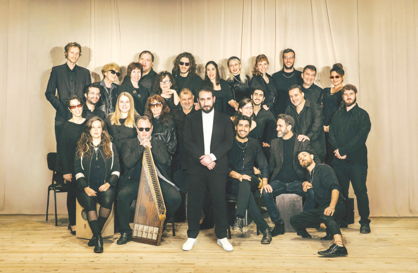  A GROUP photo of The Jerusalem Orchestra East and West. (credit: MICHAEL FAVIA)