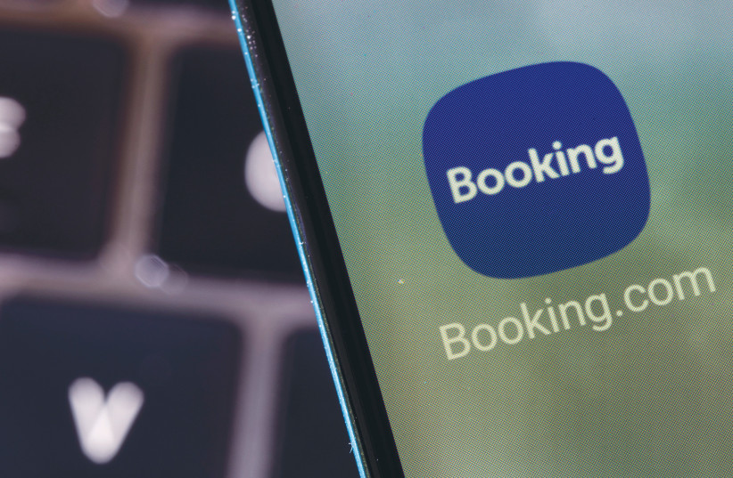  With its new safety warning for West Bank lodgings, Booking.com emphasizes its customer-orientation philosophy. (credit: DADO RUVIC/REUTERS)