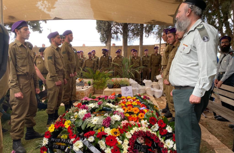  Funeral of the late St.-Sgt. Ido Baruch (credit: AVSHALOM SASSONI/MAARIV)
