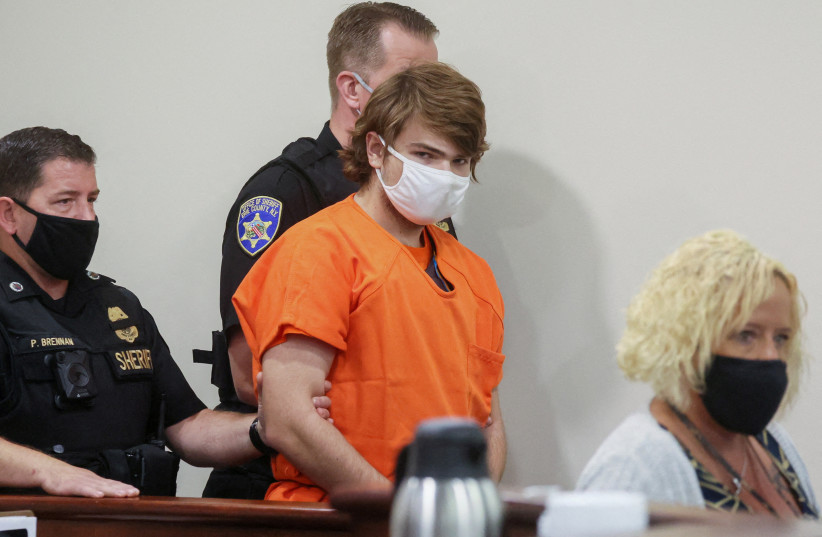   Buffalo shooting suspect, Payton Gendron, appears in court accused of killing 10 people in a live-streamed supermarket shooting in a Black neighborhood of Buffalo, New York, U.S., May 19, 2022 (credit: REUTERS/BRENDAN MCDERMID/FILE PHOTO)