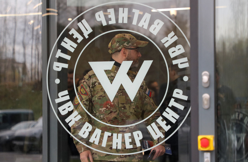  Wagner private military group centre opens in St Petersburg (photo credit: REUTERS)