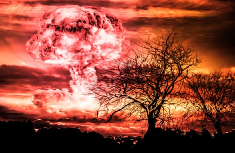  Artistic rendition of a nuclear blast (photo credit: PUBLICDOMAINPICTURES.NET)