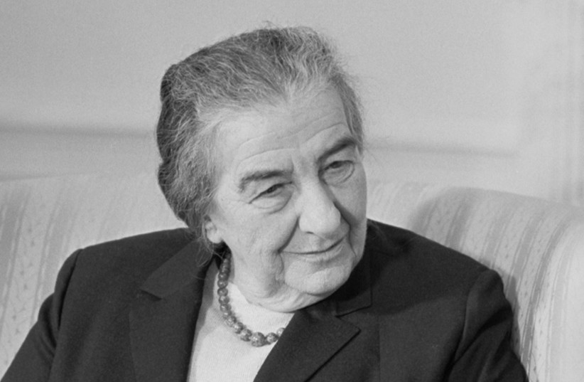 Prime Minister Golda Meir (credit: US LIBRARY OF CONGRESS/WIKIMEDIA COMMONS)