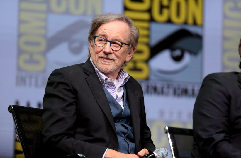  Steven Spielberg speaking at the 2017 San Diego Comic Con International (credit: FLICKR)