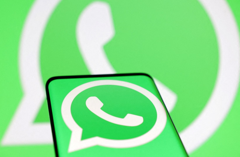Whatsapp logo is seen in this illustration taken August 22, 2022. (credit: REUTERS/DADO RUVIC/ILLUSTRATION/FILE PHOTO)