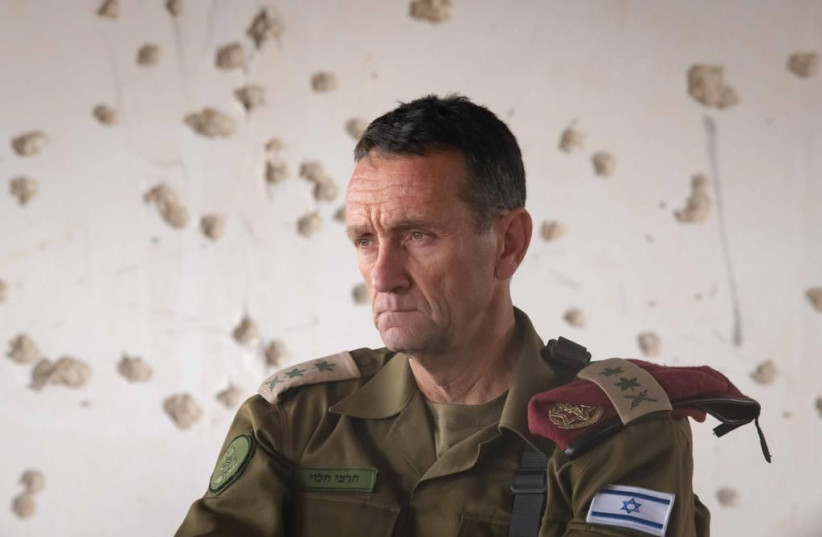  IDF Chief of Staff Herzi Halevi. (photo credit: IDF SPOKESPERSON'S OFFICE)