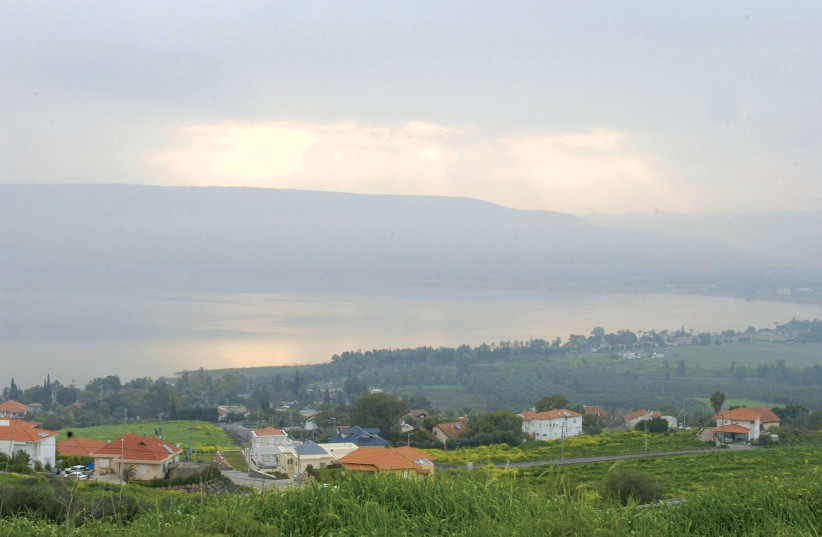  A view of the Sea of Galilee (Lake Kinneret) from Moshavat Kinneret. (photo credit: AMOS BEN GERSHOM/GPO)