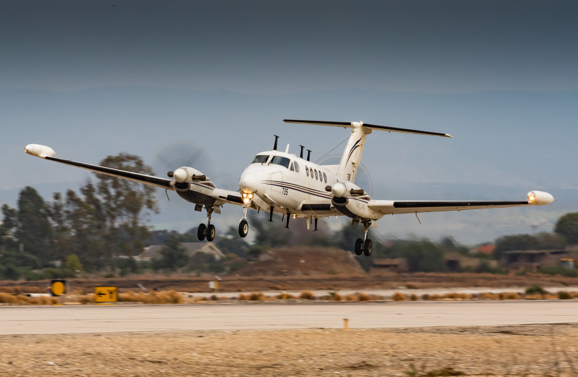  IAF's King Air B200, also known as 'Tzofit' (photo credit: IDF SPOKESPERSON'S UNIT)