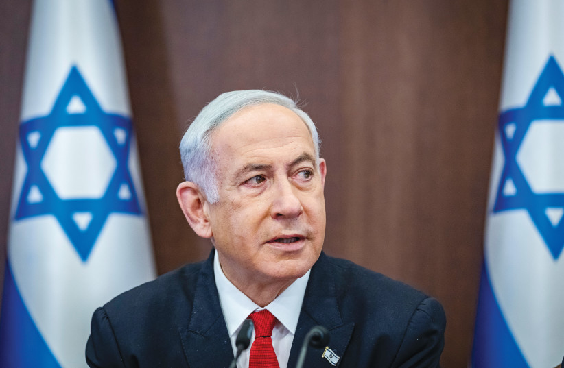  ‘I KNOW that Benjamin Netanyahu is thinking hard about his probable retirement, and I’d like to help him reach a decision,’ says the writer. (photo credit: OLIVIER FITOUSSI/FLASH90)