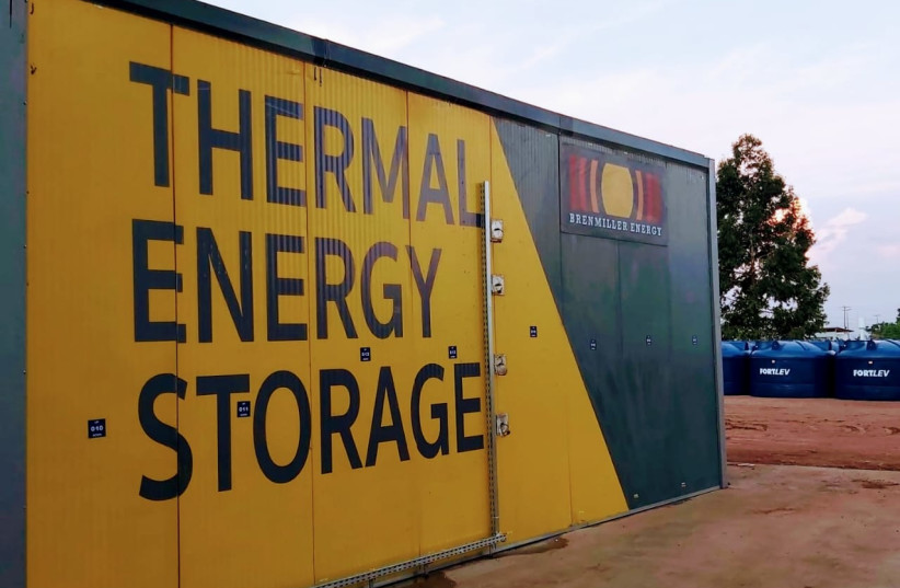  Brenmiller Thermal Energy Storage (illustrative). (photo credit: Brenmiller)
