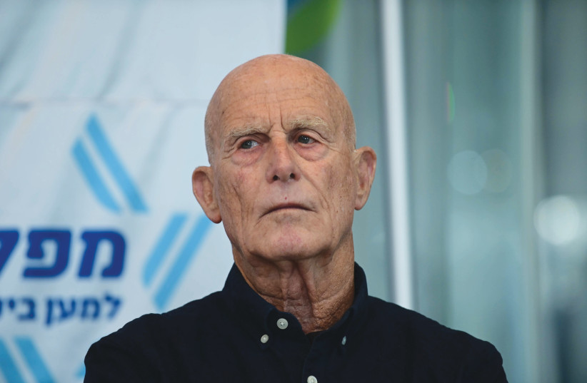  AMI AYALON: ‘What is expected from a warrior?’  (photo credit: TOMER NEUBERG/FLASH90)