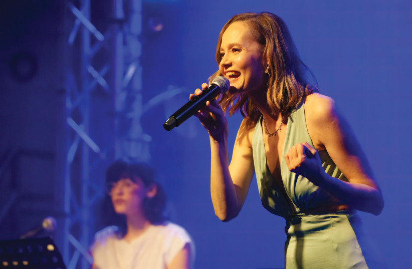  PERFORMING IN the concert promoting her single ‘Thousand Kilometers,’ January. (photo credit: Ofir Fuss)