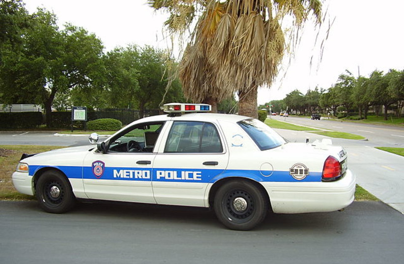  Police car used by Metropolitan Transit Authority of Harris County, Texas. (photo credit: Wikimedia Commons)