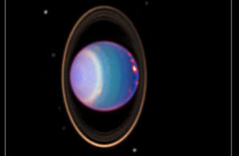  A study featuring new modeling shows that four of Uranus’ large moons likely contain internal oceans. (photo credit: NASA/JPL-Caltech)