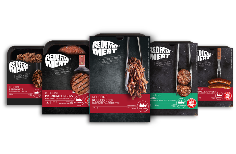  The spread of Redefine Meat products available at Shufersal (credit: Redefine Meat PR)
