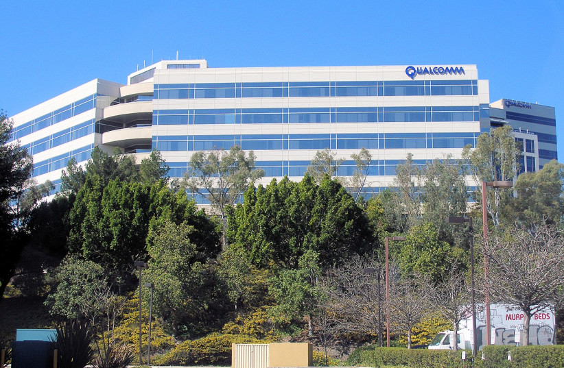  Qualcomm headquarters in San Diego, California. (photo credit: Wikimedia Commons)