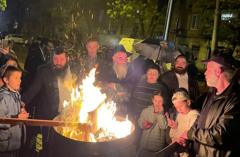  Kyiv Jewish community Lag Ba'Omer. (credit: UKRAINE CHIEF RABBINATE)