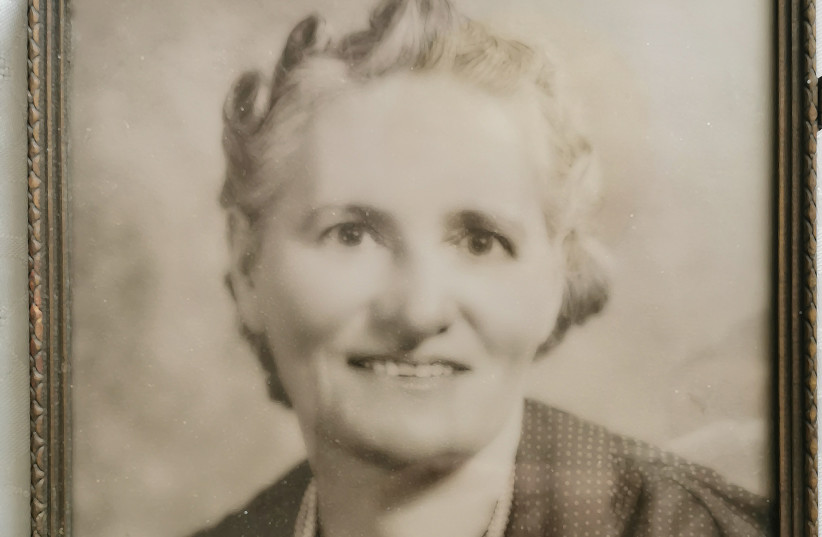  SARAH REBECCA GOODMAN, the writer’s mother, 1956. (credit: DVORA WAYSMAN)
