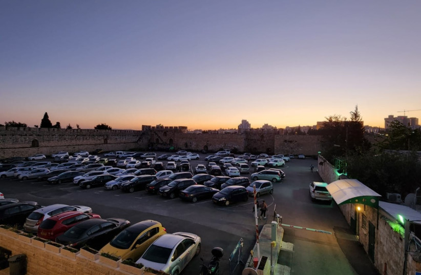  The Armenian Quarter parking lot in Jerusalem's Old City. (photo credit: Courtesy Hagop Djernazian)