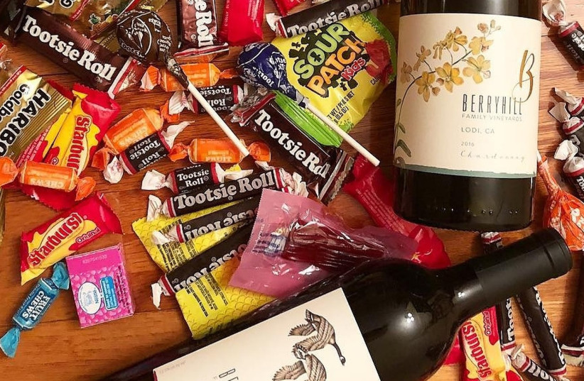  Candies and wine may pair together well. (photo credit: CREATIVE COMMONS)