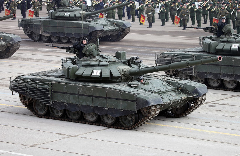  Russia's T-72 tank (photo credit: Wikimedia Commons)