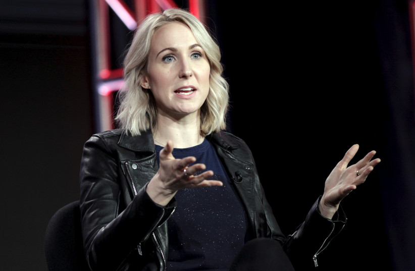  Executive producer and cast member Nikki Glaser participates in Viacom Comedy Central "Not Safe with Nikki Glaser" panel during the Television Critics Association (TCA) Winter press tour in Pasadena, California January 6, 2016 (photo credit: REUTERS/Alex Gallardo)