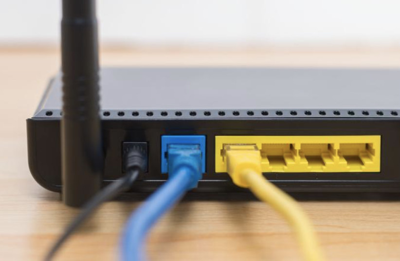  A router providing internet access. (credit: Walla)
