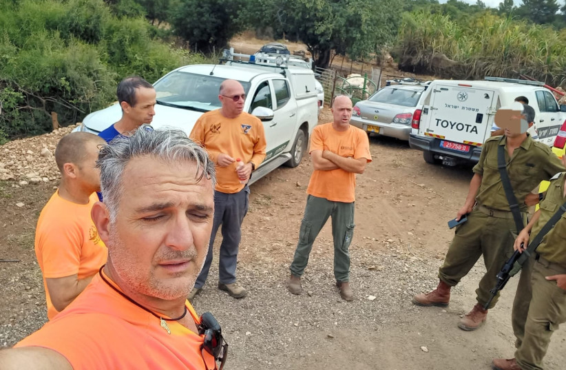  Members of the Galilee-Carmel search and rescue team. (credit: GALILEE-CARMEL SEARCH-AND-RESCUE TEAM SPOKESPERSON)