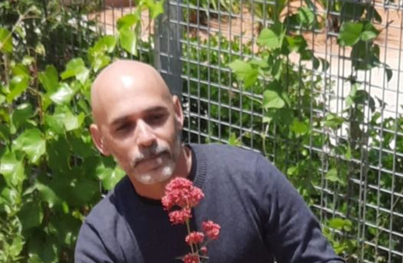  Udi Ohayon photographed in his butterfly garden (credit: Dana Reuveni)