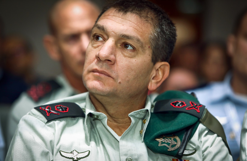 IDF Military Intelligence commander Aharon Haliva in Tel Aviv, November 4, 2022 (photo credit: Gideon Markowicz/Flash90)