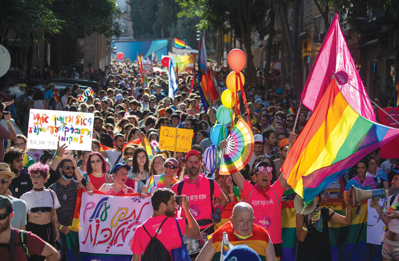  JERUSALEM’S 21st Pride Parade will take place on June 1.  (credit: OLIVIER FITOUSSI/FLASH90)